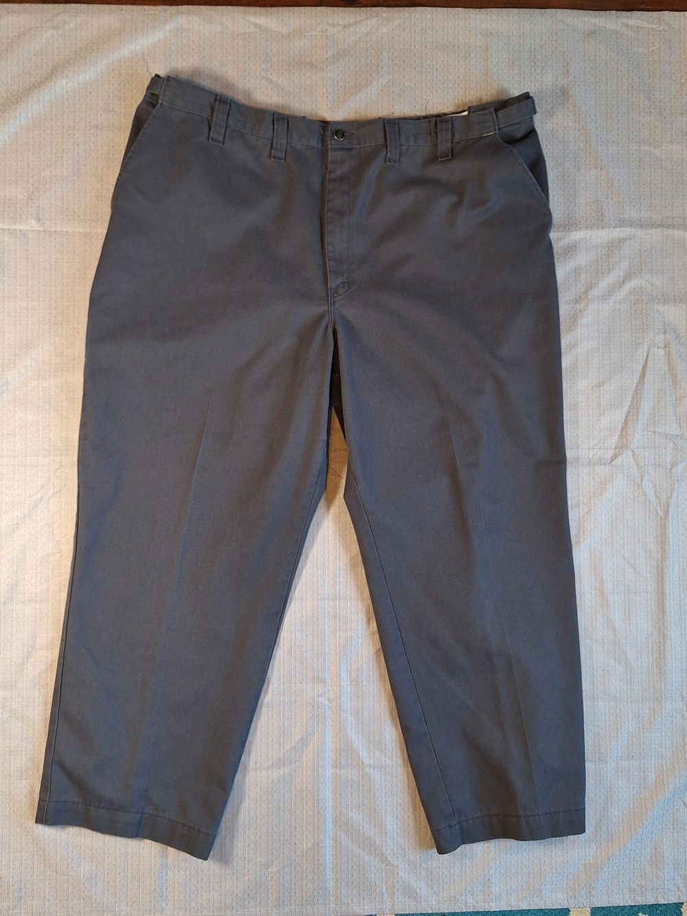 Dickies Men's Straight Fit Gray Chino Pants 50x30